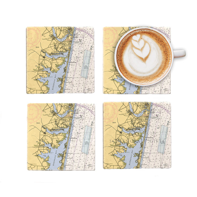 Point Pleasant, NJ- Marble Coaster Set