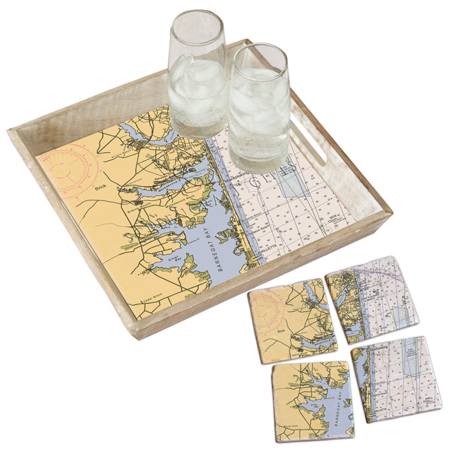 Point Pleasant, NJ- Marble Coaster Set