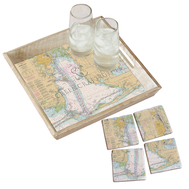 Mobile, AL - Marble Coaster Set