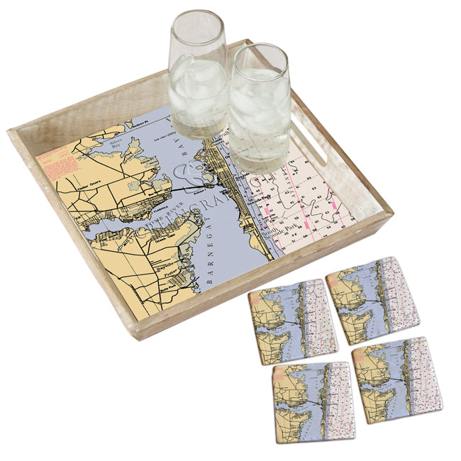 Seaside Park, NJ- Marble Coaster Set