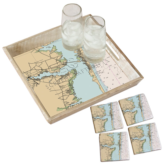 Seaside Park, NJ- Marble Coaster Set