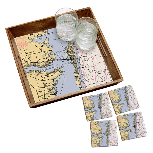 Seaside Park, NJ- Marble Coaster Set