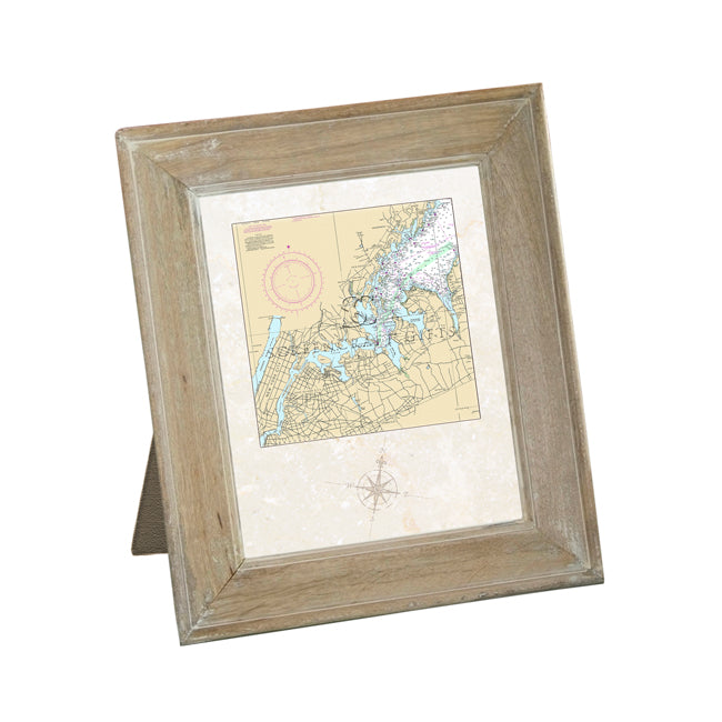 North West Long Island, NY  - Framed Art Print