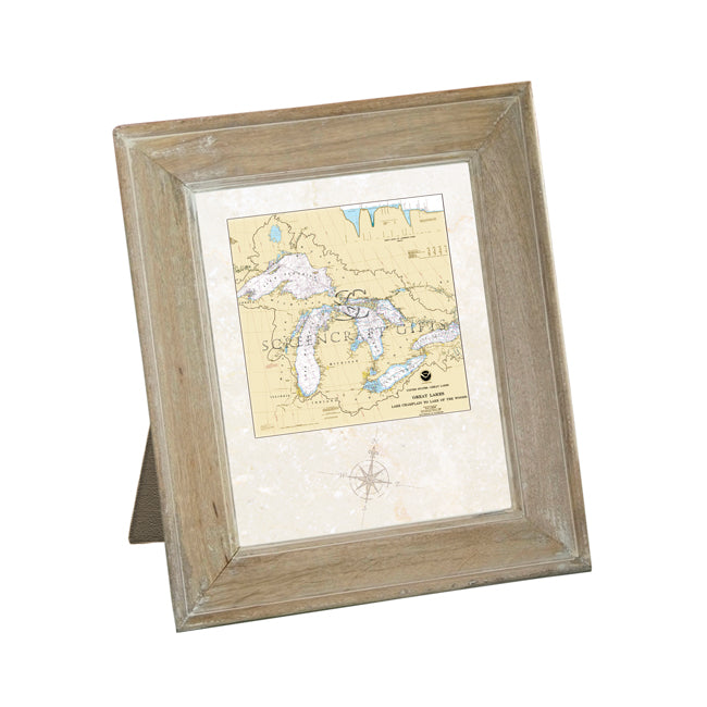 The Great Lakes - Framed Art Print