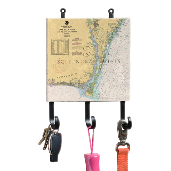 Cape Fear, NC - Wall Hook