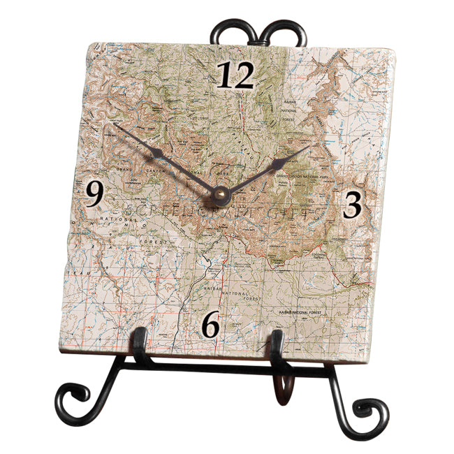 Grand Canyon National Park - Marble Desk Clock