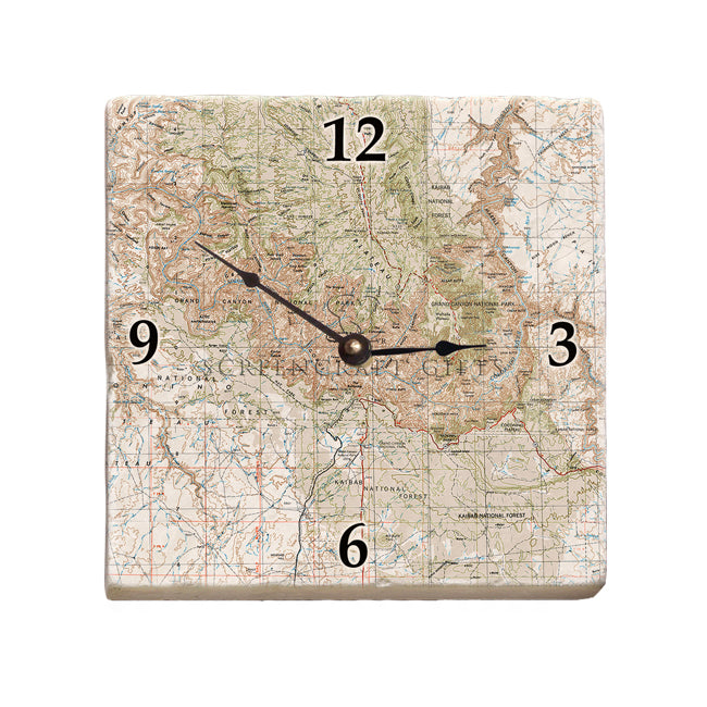Grand Canyon National Park - Marble Desk Clock