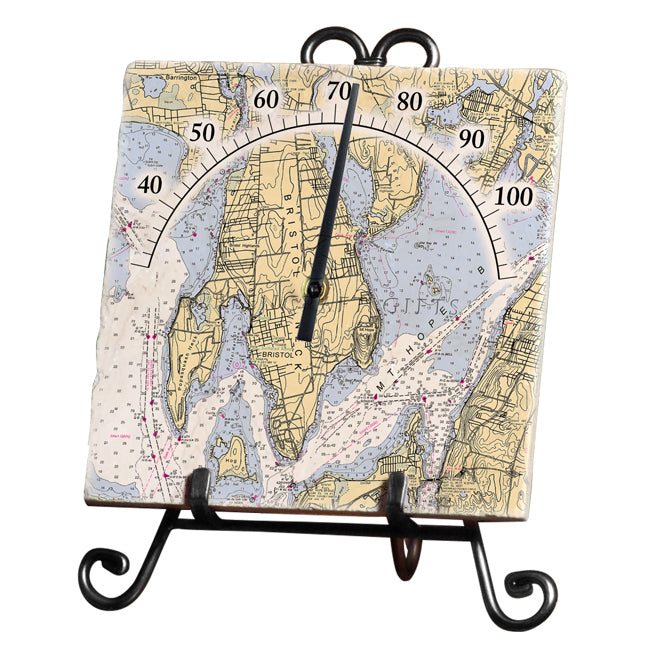Bristol, RI- Marble Thermometer