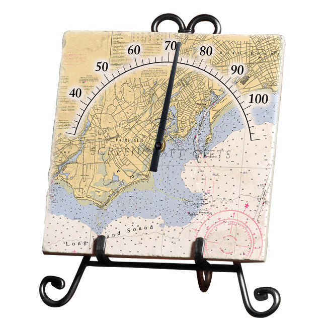 Fairfield, CT- Marble Thermometer