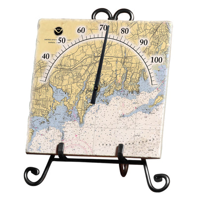 Darien, CT  - Marble Thermometer