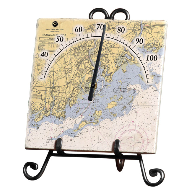 Norwalk, CT - Marble Thermometer