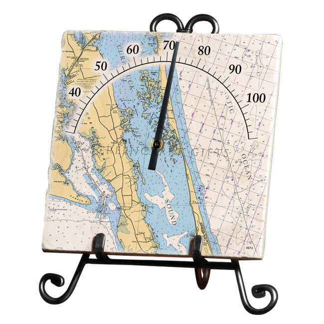 Duck, NC - Marble Thermometer