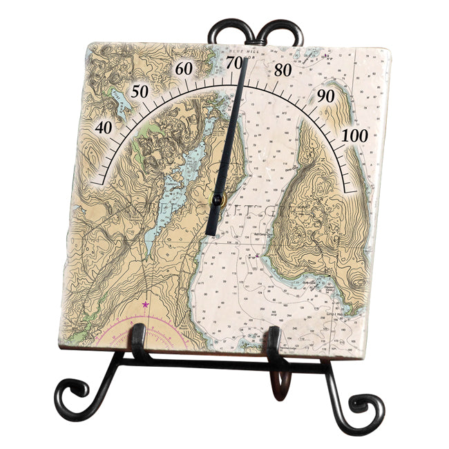 Sedgwick, ME - Marble Thermometer