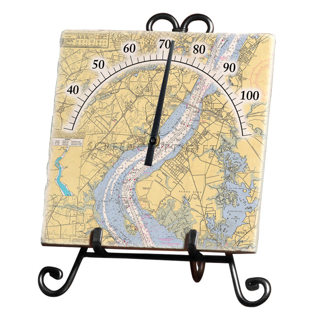 Wilmington, DE- Marble Thermometer