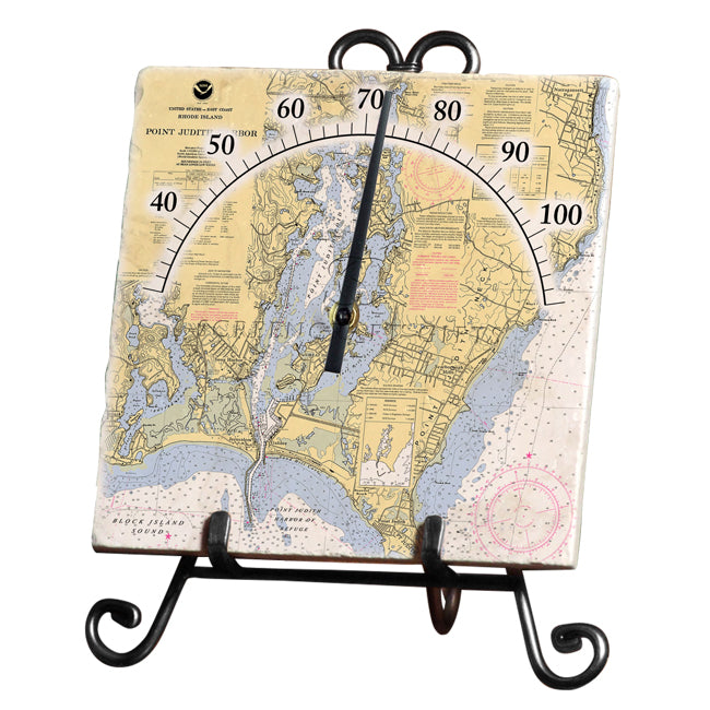 Point Judith, RI- Marble Thermometer