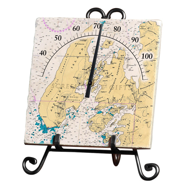 Adelaide Island, Antarctica - Marble Thermometer