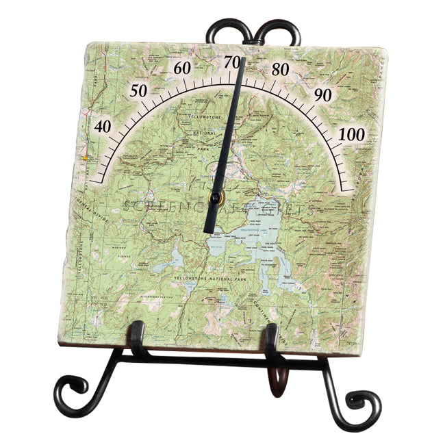 Yellowstone National Park-  Marble Thermometer