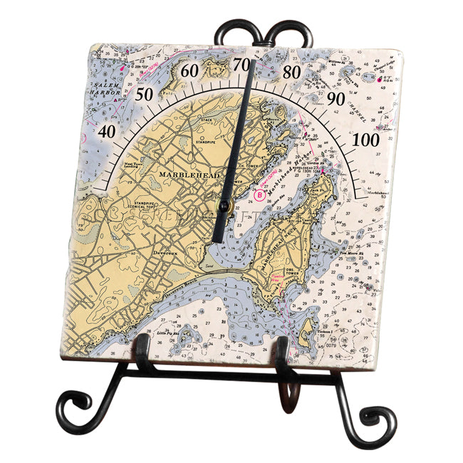 Marblehead, MA- Marble Thermometer