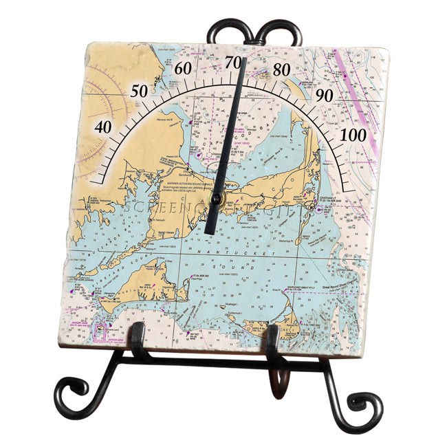 Cape Cod and the Islands - Marble Thermometer