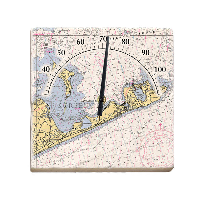 Montauk, NY- Marble Thermometer