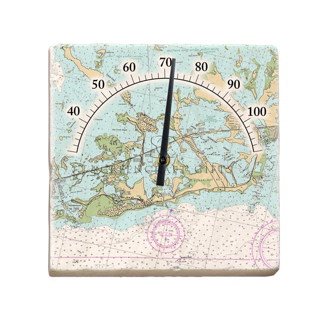 Sugarloaf Key, FL  - Marble Thermometer