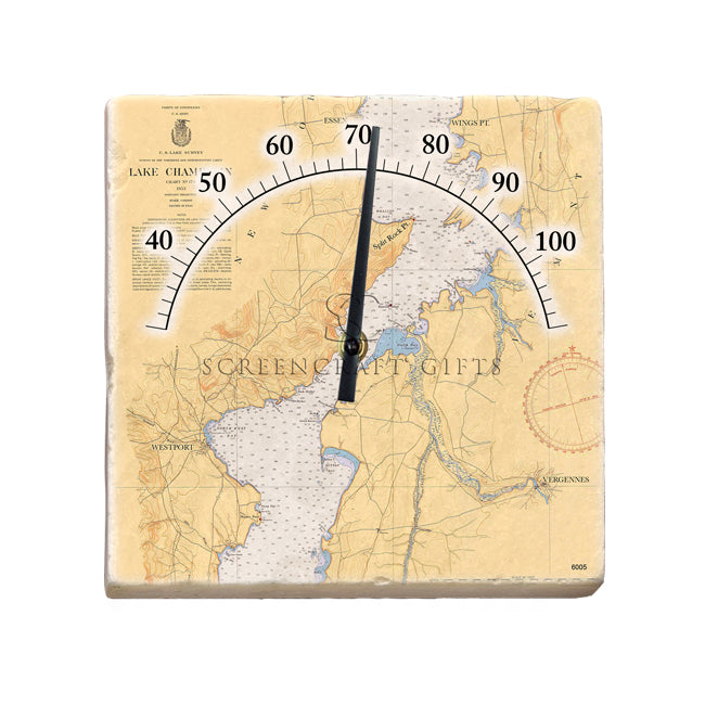 Westport, NY- Marble Thermometer – ScreenCraftGifts