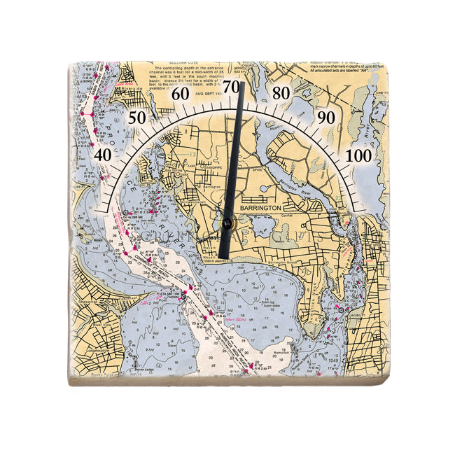 Barrington, RI- Marble Thermometer