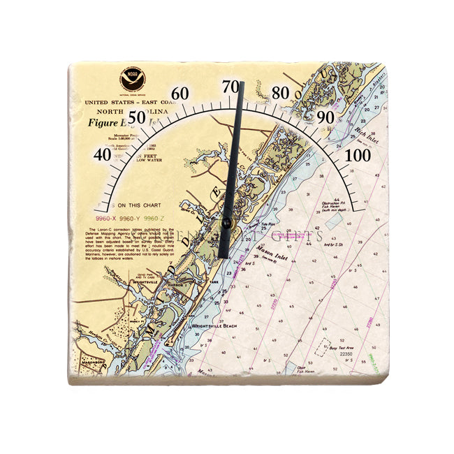 Figure Eight Island - Marble Thermometer