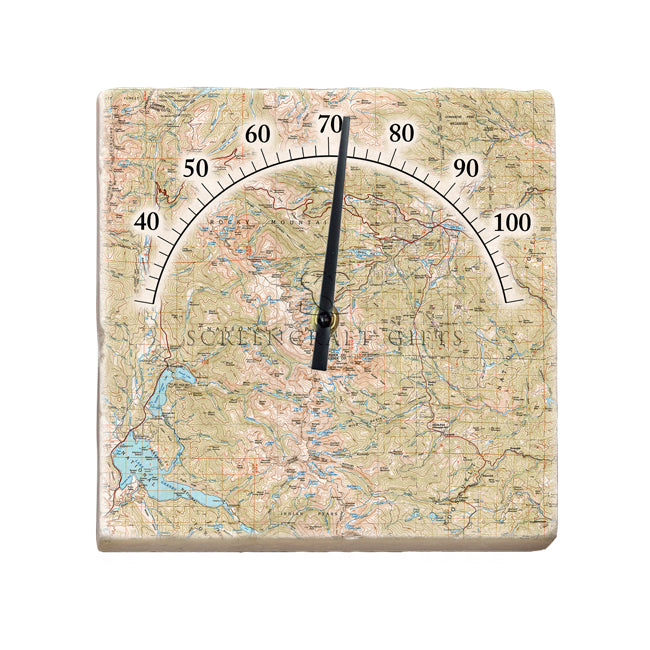 Rocky Mountain National Park-  Marble Thermometer