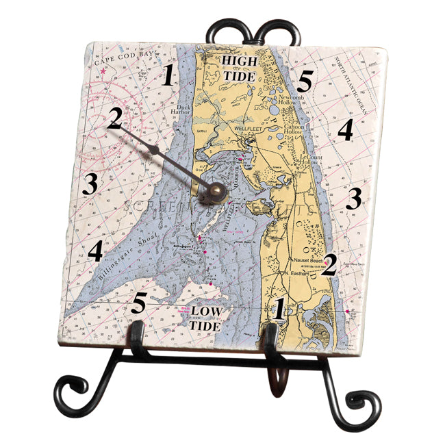 Wellfleet, MA- Marble Tide Clock