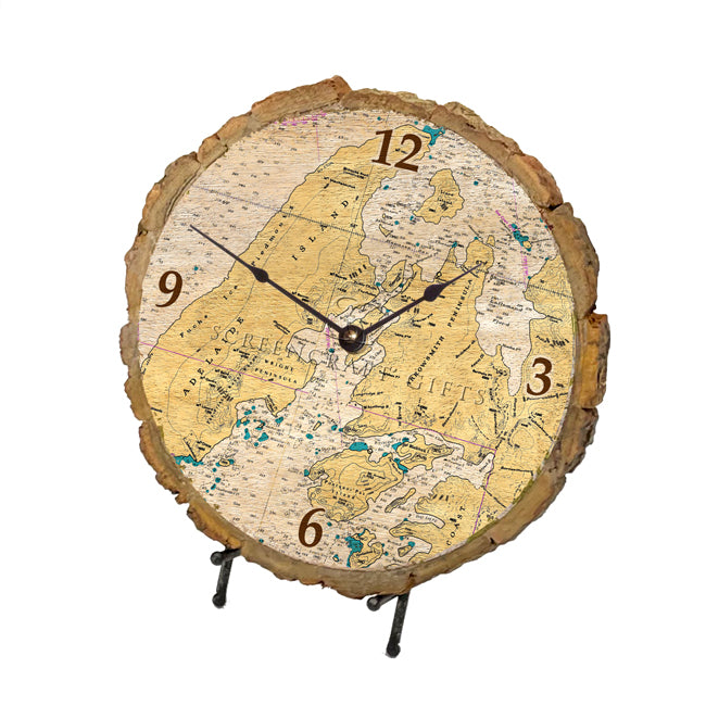 Adelaide Island, Antarctica - Wood Clock