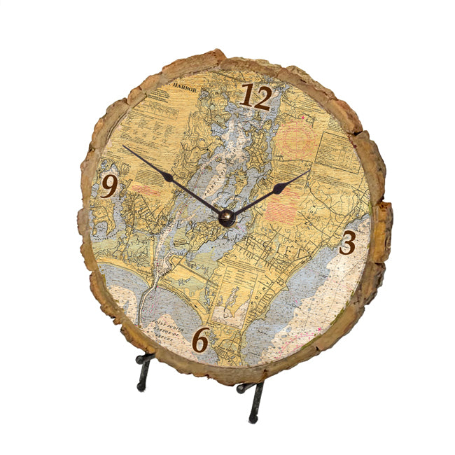 Point Judith, RI- Wood Clock
