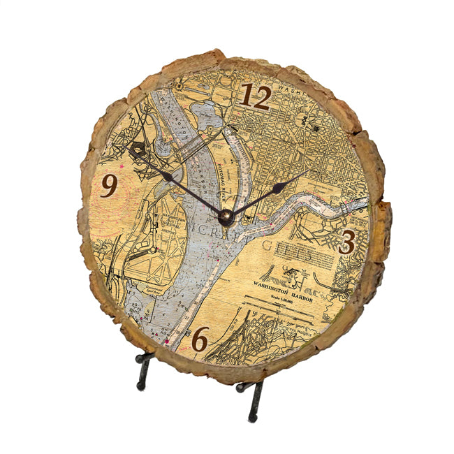 Washington, DC - Wood Clock