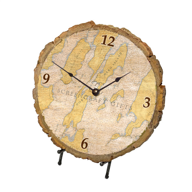 North Hero, VT - Wood Clock