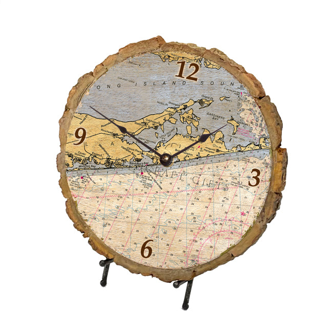 The Hamptons, NY- Wood Clock