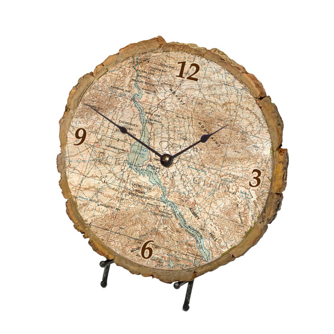Lake Havasu, AZ -  Wood Clock