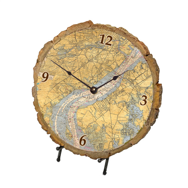 Wilmington, DE- Wood Clock