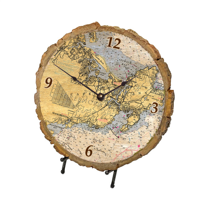 Cape Ann, MA - Wood Clock