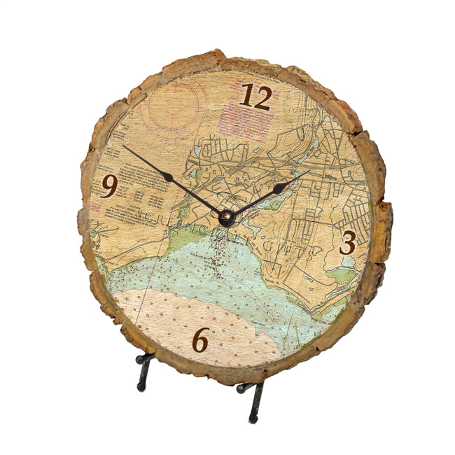 Southport, CT  - Wood Clock