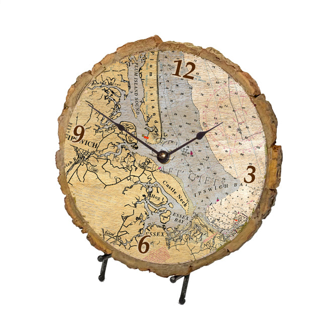 Ipswich, MA- Wood Clock