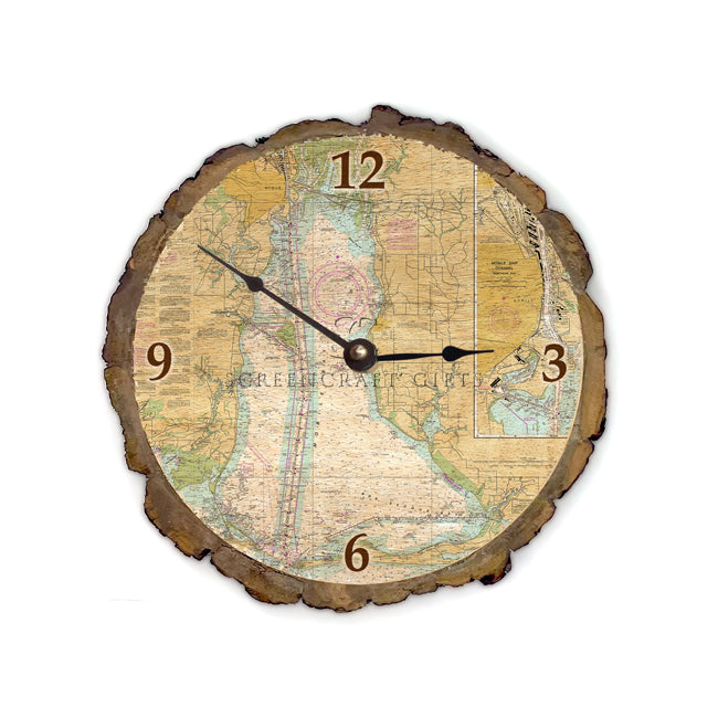Mobile, AL - Wood Clock