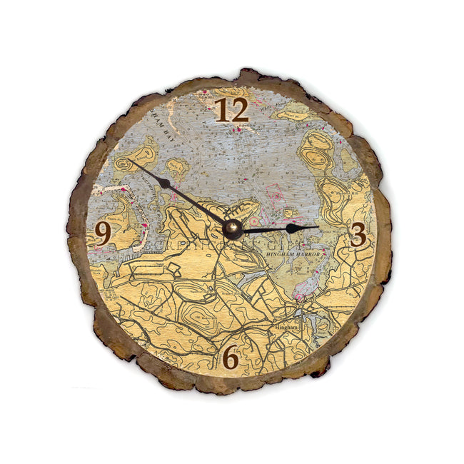 Hingham, MA - Wood Clock