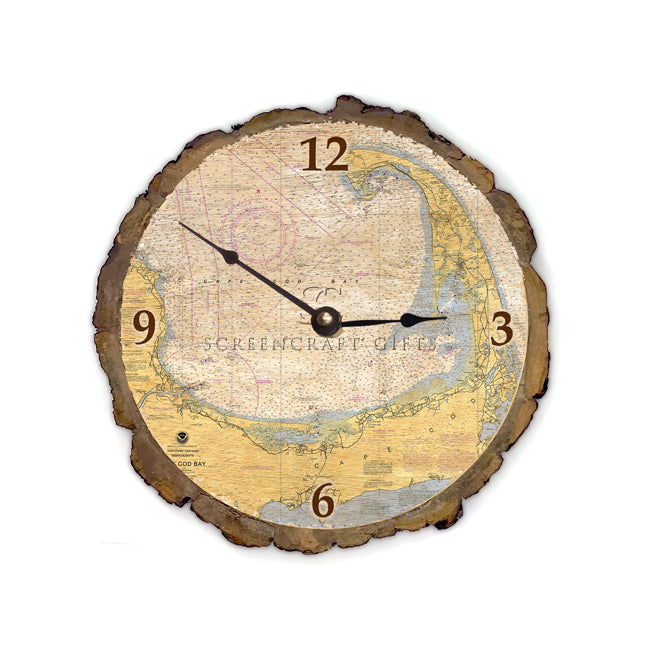 Cape Cod, MA - Wood Clock