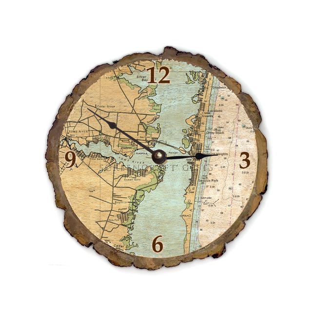 Seaside Park, NJ- Wood Clock