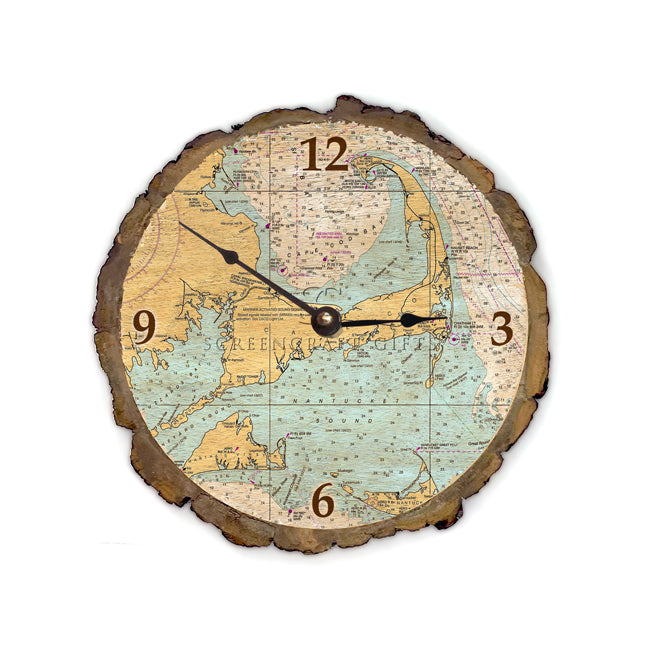 Cape Cod and the Islands - Wood Clock