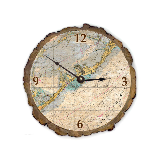 Islamorada, FL- Wood Clock