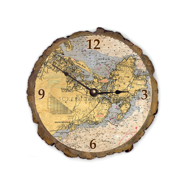 Cape Ann, MA - Wood Clock