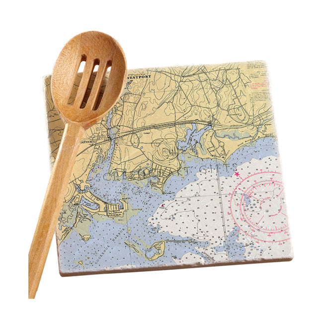 Westport, CT - Marble Trivet