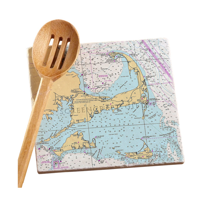 Cape Cod and the Islands - Marble Trivet