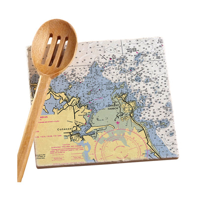 Cohasset, MA  - Marble Trivet